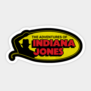 The Adventures of Indiana Jones Sticker